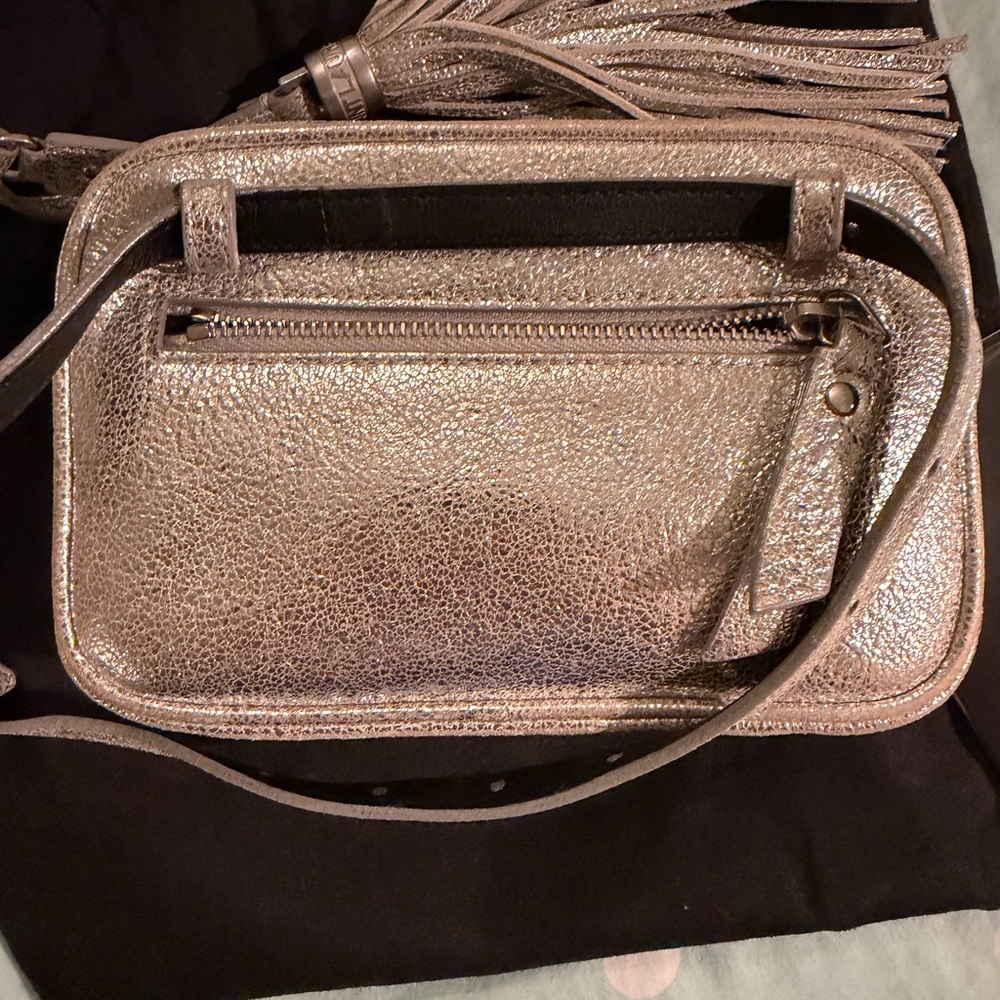 Saint Laurent YSL Silver Fanny pack - Picture 7 of 9